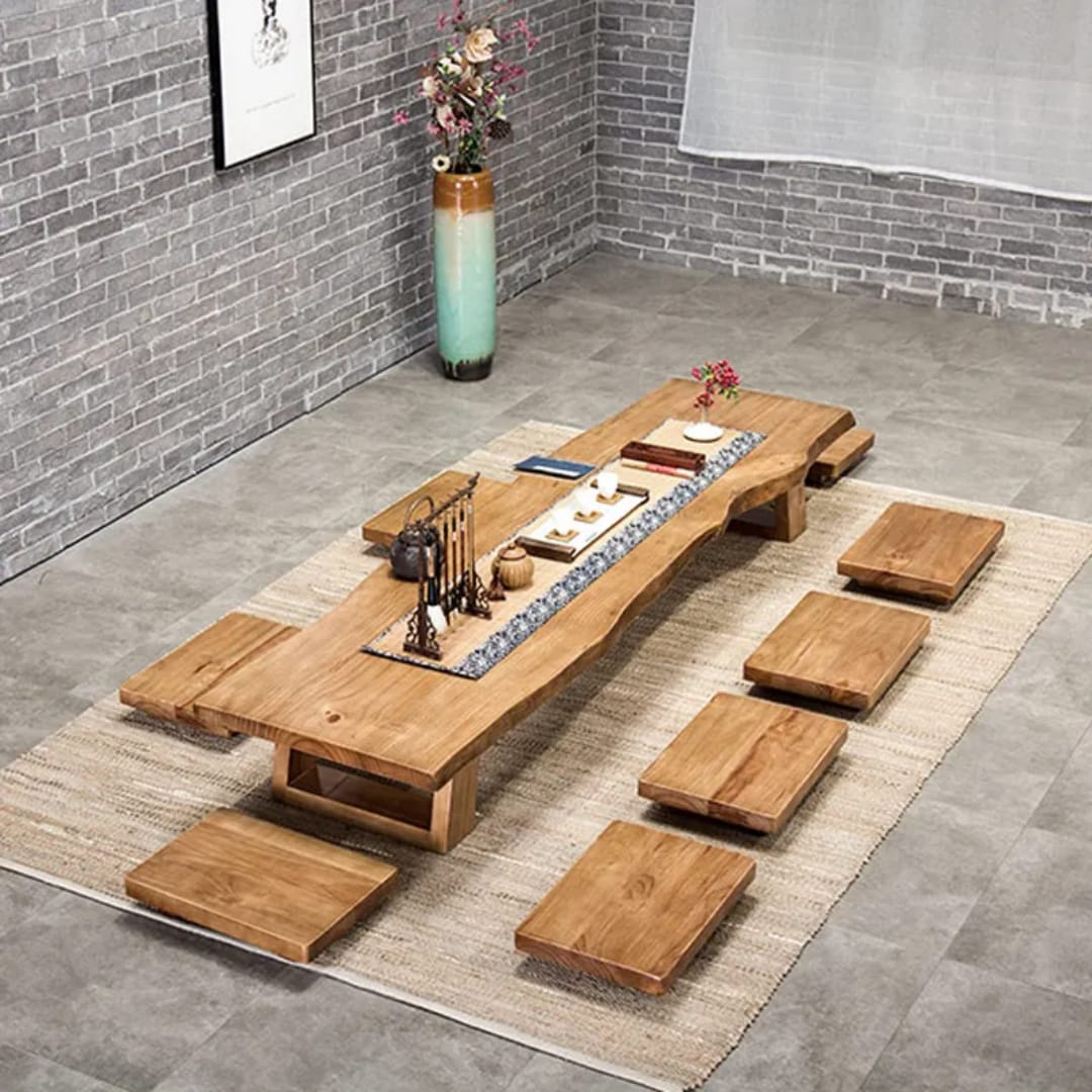Japanese Floor Dining Table